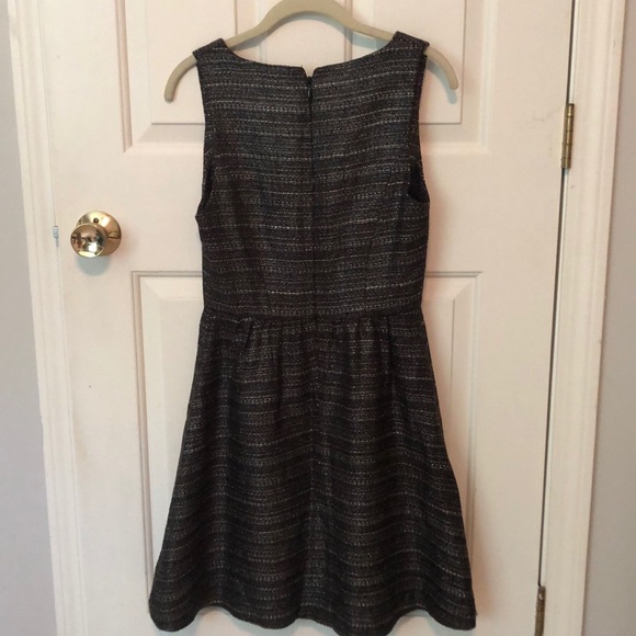 Anthropologie Metallic Tweed Dress - Picture 3 of 3